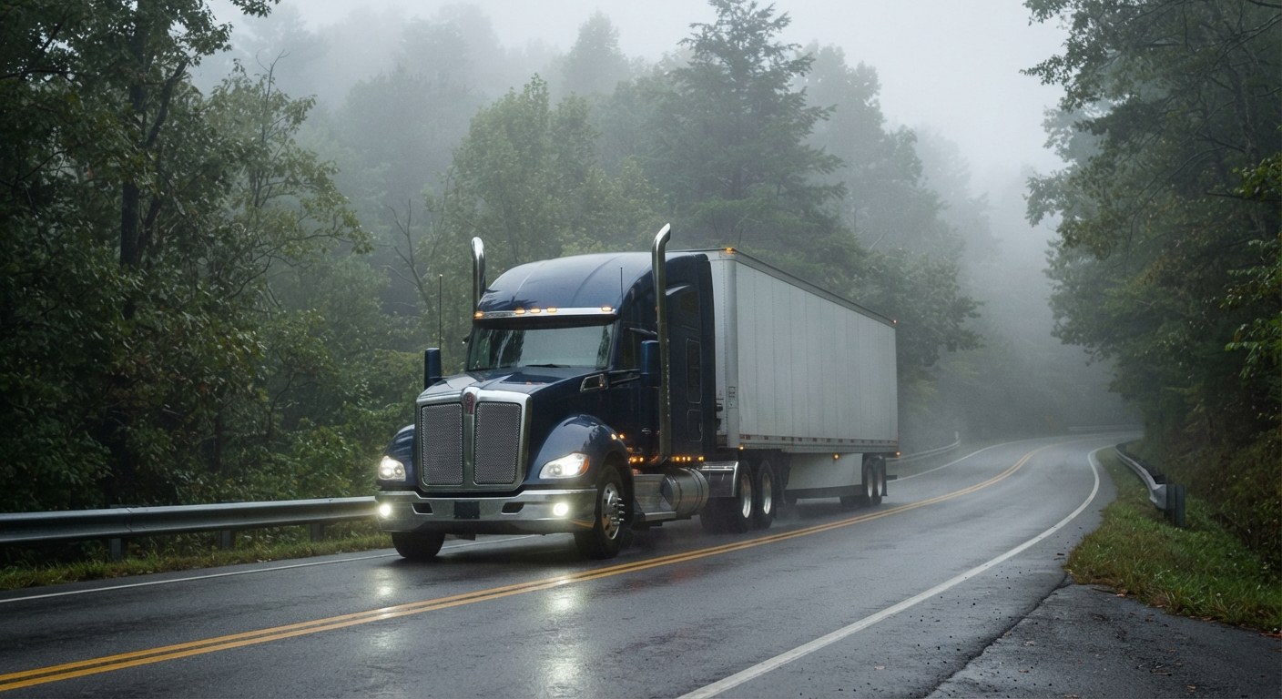 ZUBIA DISTRIBUTION LLC tractor and dry van trailer